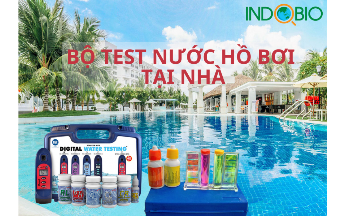 BỘ TEST NƯỚC HỒ BƠI TẠI NHÀ