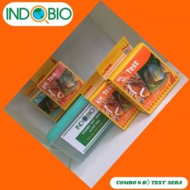 COMBO 4 BỘ TEST SERA CB050030 (pH, kH, NH3/NH4, OXY)