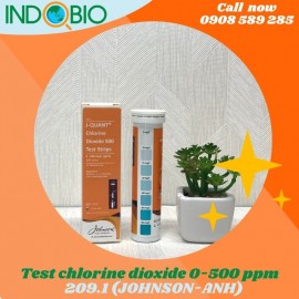 TEST CHLORINE DIOXIDE (CLO2) 0-500ppm, 209.1 JOHNSON