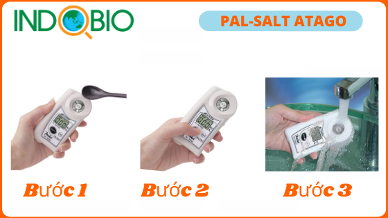 máy đo độ mặn cầm tay pal-salt atago 0-10%