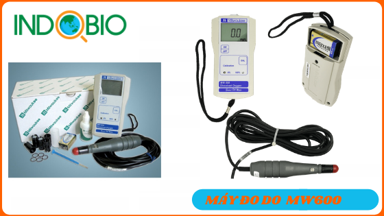 máy đo oxy hòa tan mw600 đo oxy trong nước 0-19.9 ppm