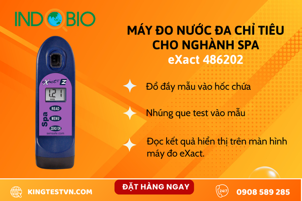 Máy phân tích nước đa chỉ tiêu Spa eXact EZ 