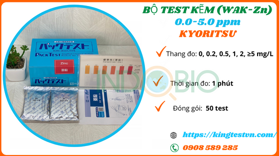 packtest kyoritsu wak-Zn, bộ test kiểm tra kim loại nặng kẽm 0-5 ppm