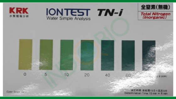 test kiểm tra nito tổng trong nước thải