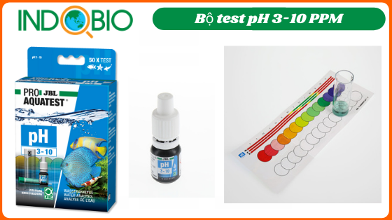 Bộ test pH JBL 3-10, 50 test ph/hộp