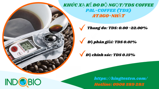 khúc xạ kế đo tds cafe pal-coffee (tds) atago